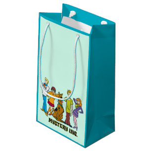 Mysterious Gift Bags Zazzle Whole Gang 12 Mystery Inc Small Gift Bag