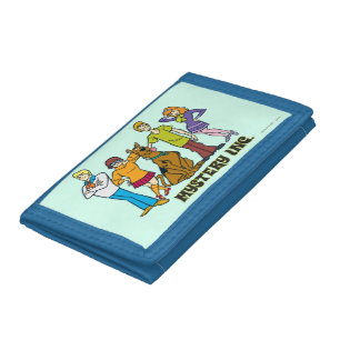 Whole Gang 12 Mystery Inc Trifold Wallet