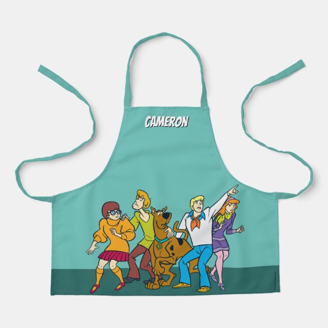 Whole Gang 13 Mystery Inc Apron (Front)