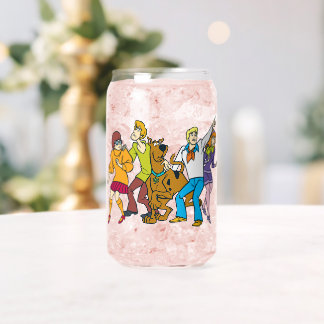 Whole Gang 13 Mystery Inc Can Glass
