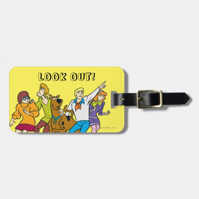 Whole Gang 13 Mystery Inc Luggage Tag (Front Horizontal)