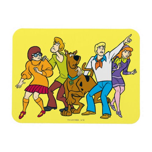 Whole Gang 13 Mystery Inc Magnet
