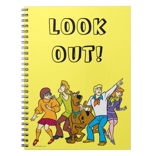 Whole Gang 13 Mystery Inc Notebook