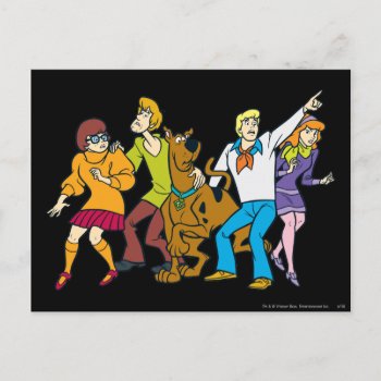 Whole Gang 13 Mystery Inc Postcard by scoobydoo at Zazzle