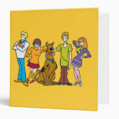 Whole Gang 14 Mystery Inc 3 Ring Binder (Front/Inside)