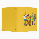 Whole Gang 14 Mystery Inc 3 Ring Binder (Background)
