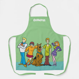 Whole Gang 14 Mystery Inc Apron