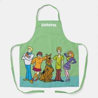Whole Gang 14 Mystery Inc Apron