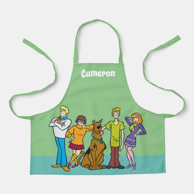 Whole Gang 14 Mystery Inc Apron (Front)