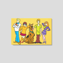 Whole Gang 14 Mystery Inc Canvas Print