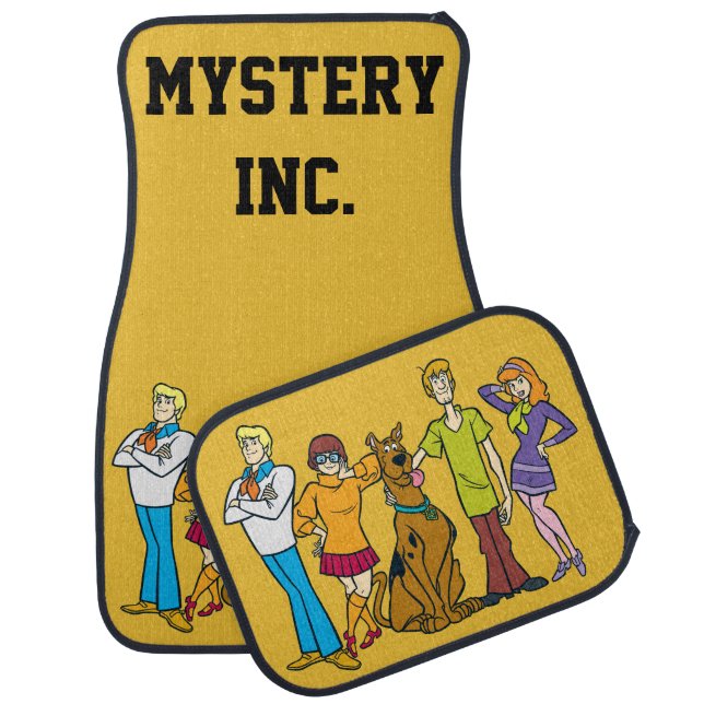 Whole Gang 14 Mystery Inc Car Mat (Set)