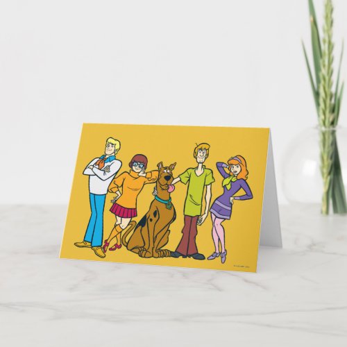 Whole Gang 14 Mystery Inc Card