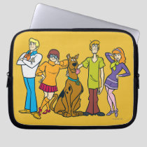 Whole Gang 14 Mystery Inc Laptop Sleeve