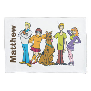 Whole Gang 14 Mystery Inc Pillowcase