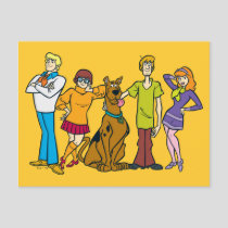 Whole Gang 14 Mystery Inc Postcard