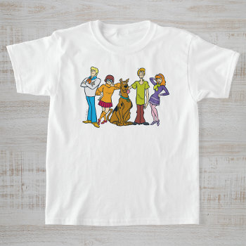 Whole Gang 14 Mystery Inc T-shirt by scoobydoo at Zazzle