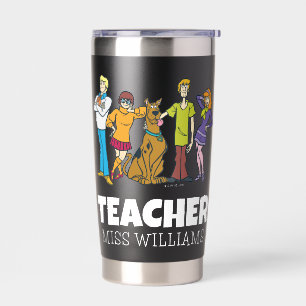 Whole Gang 14 Mystery Inc Teacher Insulated Tumbler