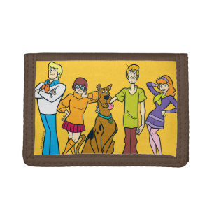 Whole Gang 14 Mystery Inc Tri-fold Wallet