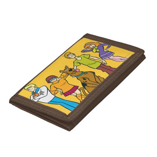 Whole Gang 14 Mystery Inc Trifold Wallet
