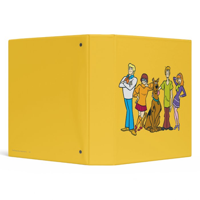 Whole Gang 14 Mystery Inc Vinyl Binder