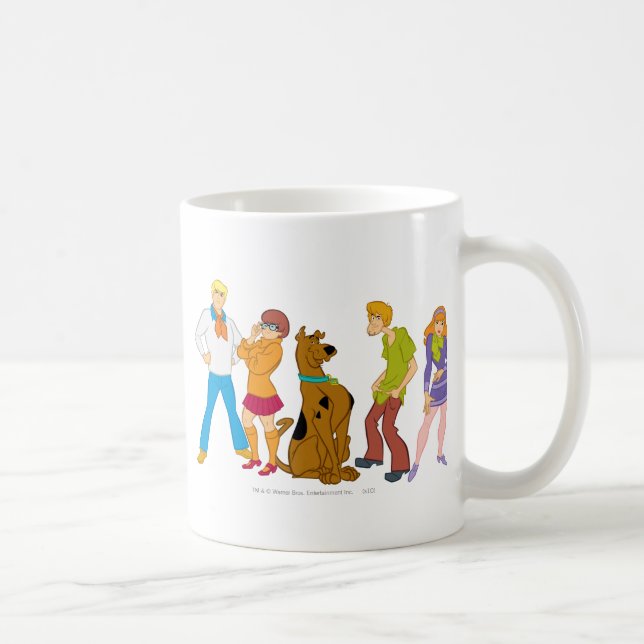 Whole Gang 15 Mystery Inc Coffee Mug (Right)