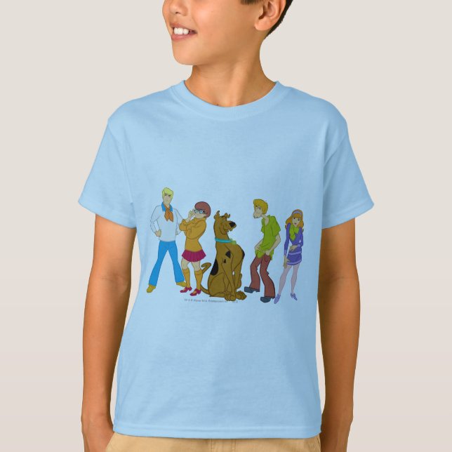Whole Gang 15 Mystery Inc T-Shirt (Front)