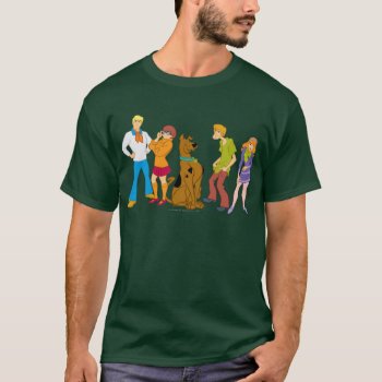 Whole Gang 15 Mystery Inc T-shirt by scoobydoo at Zazzle