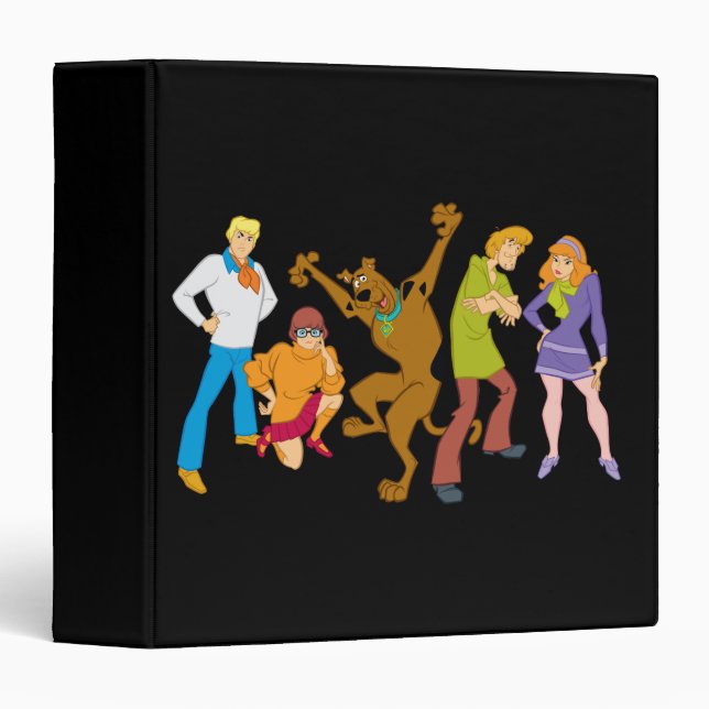 Whole Gang 16 Mystery Inc Binder (Front/Spine)