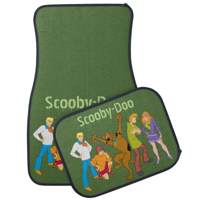 Whole Gang 16 Mystery Inc Car Mat (Set)