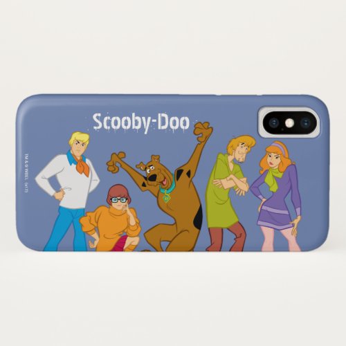 Whole Gang 16 Mystery Inc iPhone X Case