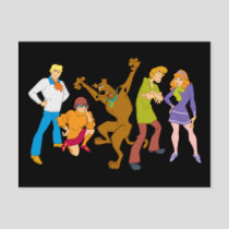 Whole Gang 16 Mystery Inc Postcard
