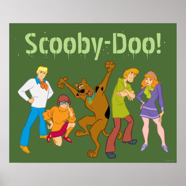 Whole Gang 16 Mystery Inc Poster (Front)