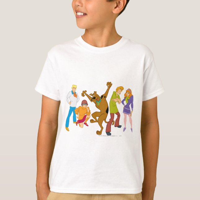 Whole Gang 16 Mystery Inc T-Shirt (Front)