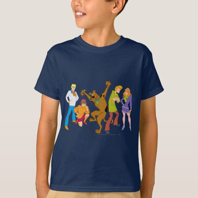 Whole Gang 16 Mystery Inc T-Shirt (Front)