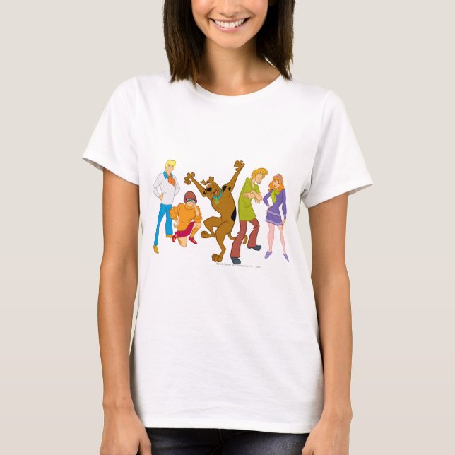 Whole Gang 16 Mystery Inc T-Shirt (Front)