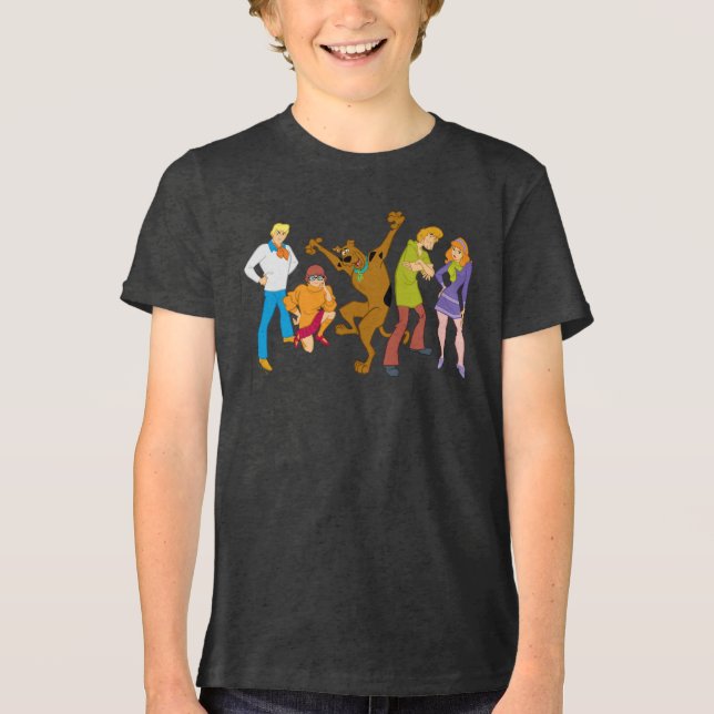 Whole Gang 16 Mystery Inc Tri-Blend Shirt (Front)