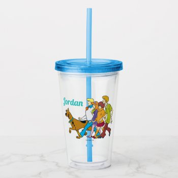 Whole Gang 18 Mystery Inc Acrylic Tumbler by scoobydoo at Zazzle