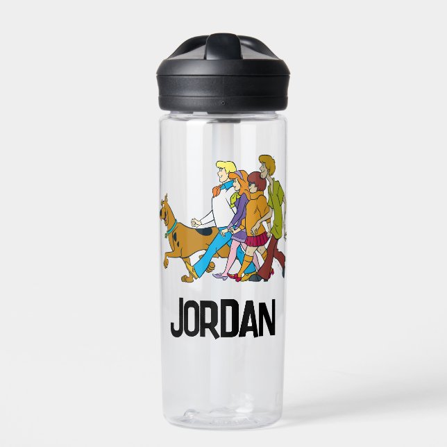 Whole Gang 18 Mystery Inc | Add Your Name Water Bottle (Front)