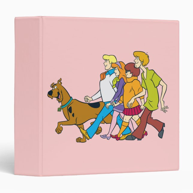 Whole Gang 18 Mystery Inc Binder (Front/Spine)