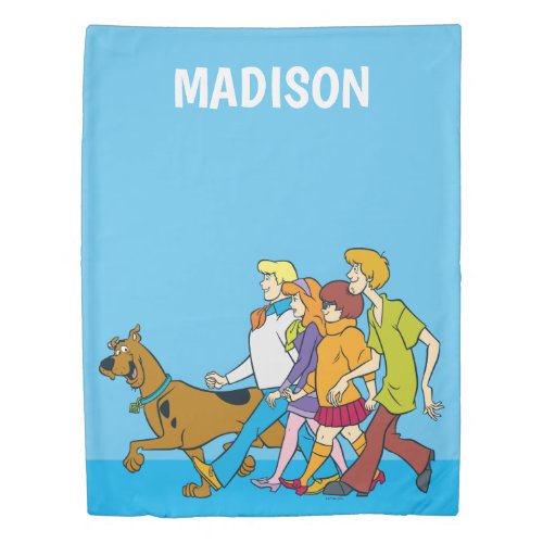 Whole Gang 18 Mystery Inc Duvet Cover