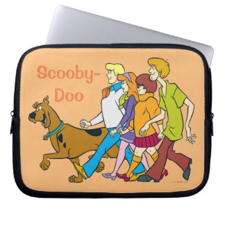 Whole Gang 18 Mystery Inc Laptop Sleeve