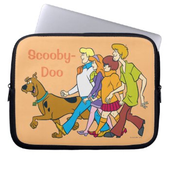 Whole Gang 18 Mystery Inc Laptop Sleeve by scoobydoo at Zazzle