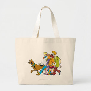 Whole Gang 18 Mystery Inc Large Tote Bag