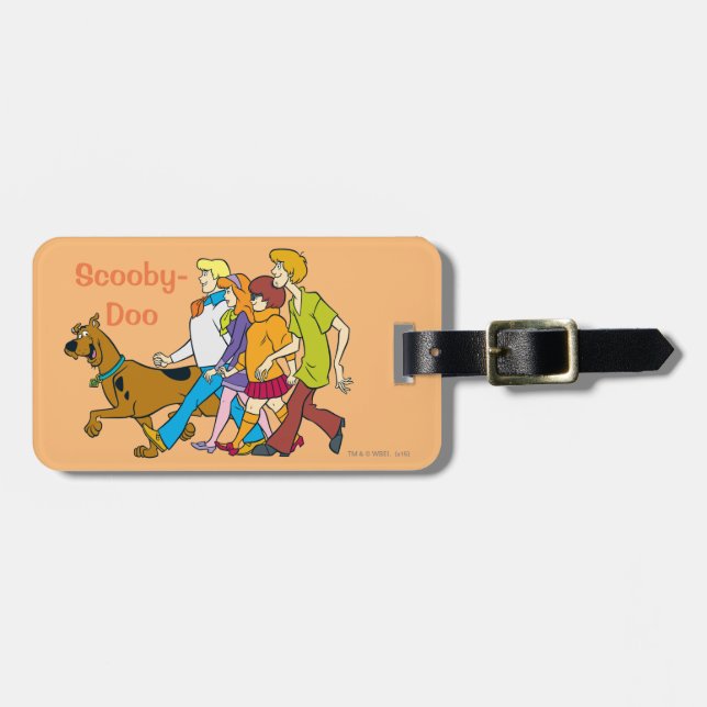 Whole Gang 18 Mystery Inc Luggage Tag (Front Horizontal)