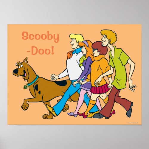 Whole Gang 18 Mystery Inc Poster