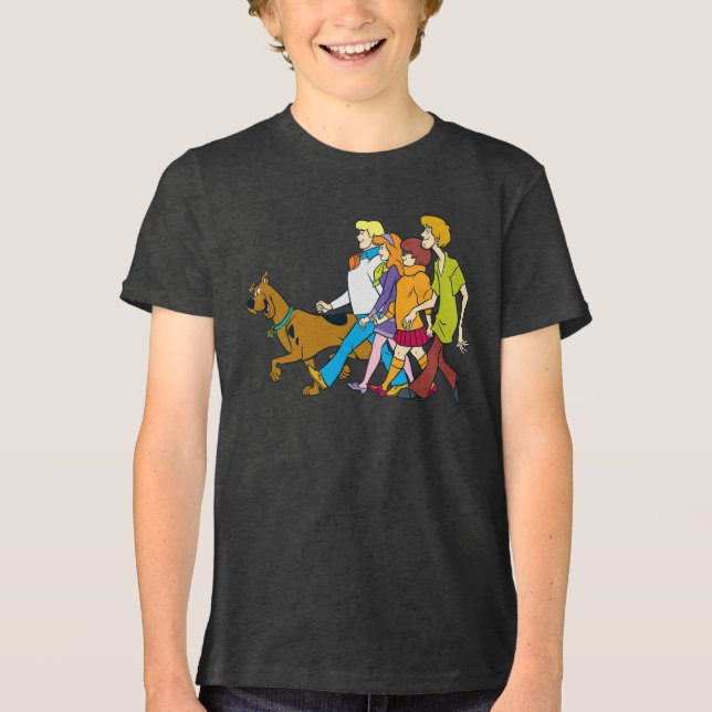 Whole Gang 18 Mystery Inc Tri-Blend Shirt (Front)