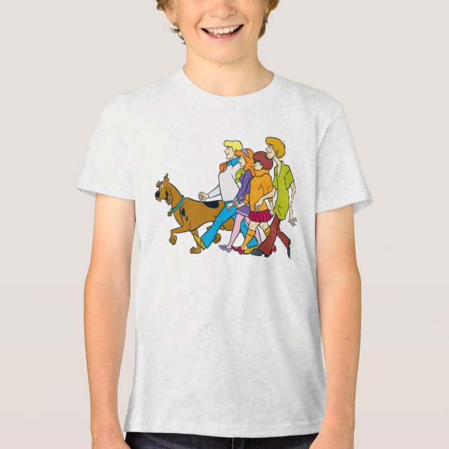 Whole Gang Mystery Inc. Tri-Blend Shirt (Front)