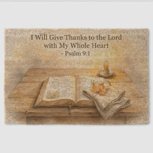 Whole Heart Thanks Fiber Doormat