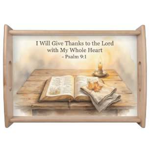 Whole Heart Thanks Serving Tray