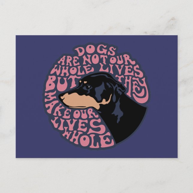 Whole Lives -color Postcard (Front)
